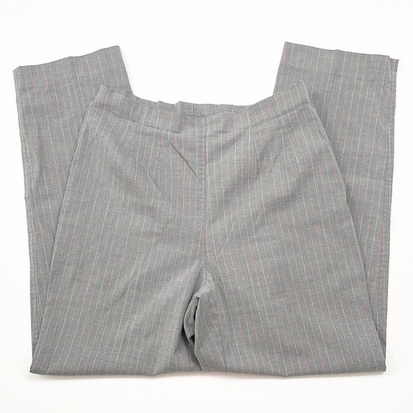 Worthington gray striped trouser pants - Picture 2 of 6